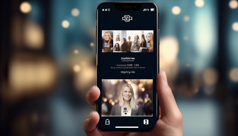 digital business cards your company on the internet
